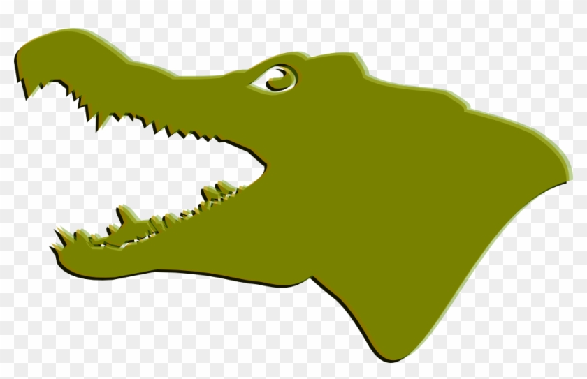 alligator head clip art