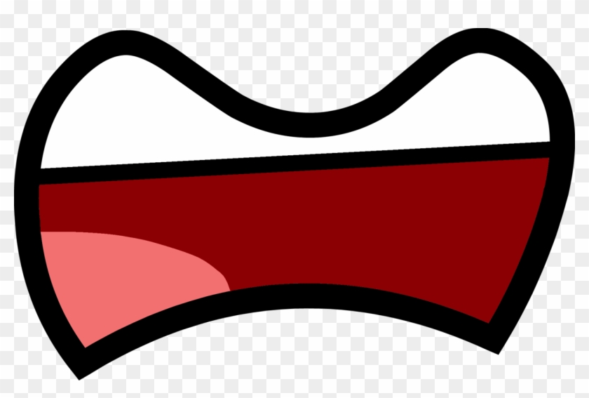frowning cartoon mouth showing teeth