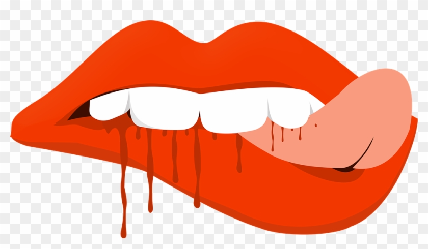 Lips Art Painting Design Teeth Graffiti - Art #166392