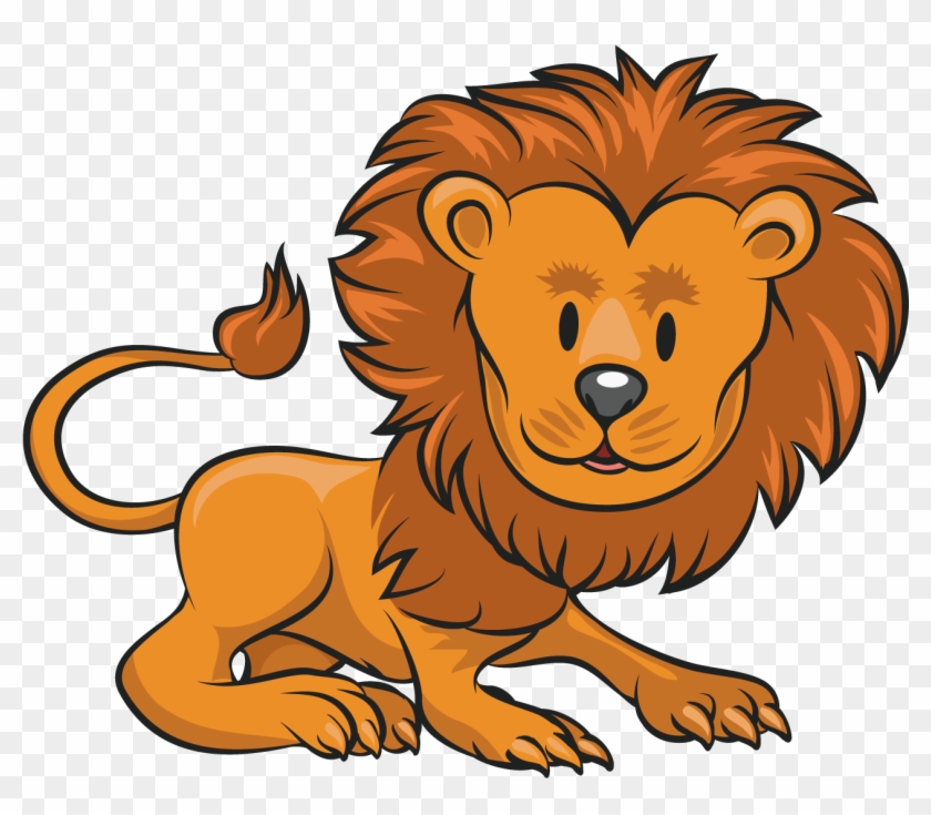 Lion Animal Cartoon Clip Art - 卡通 狮子 尾巴 #166491