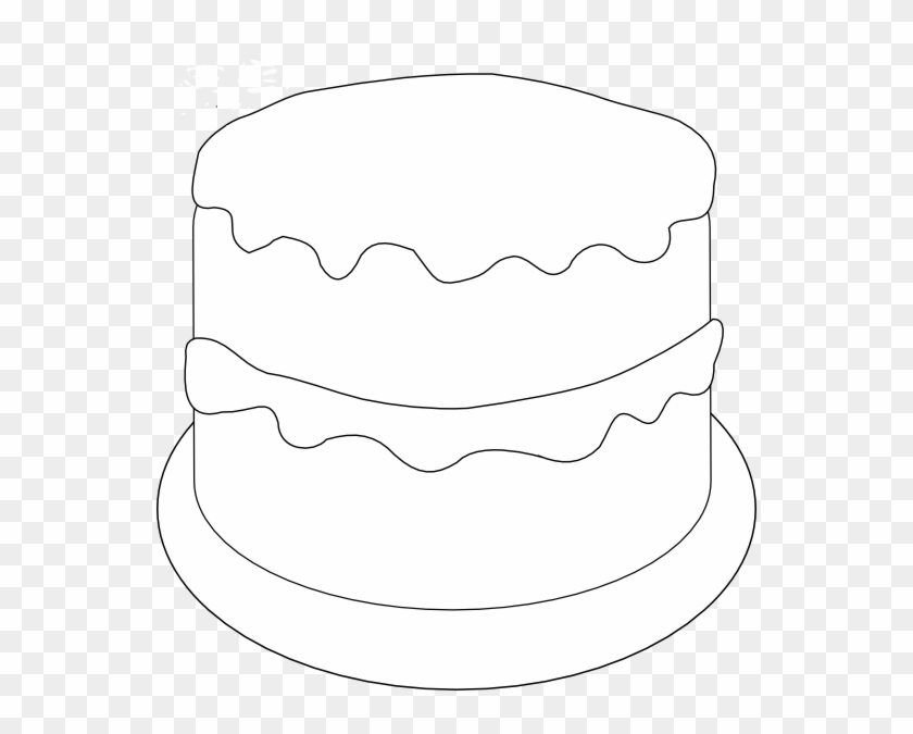 Tiered Cake Blank Template  Printable  Drawing  Decorate  TPT