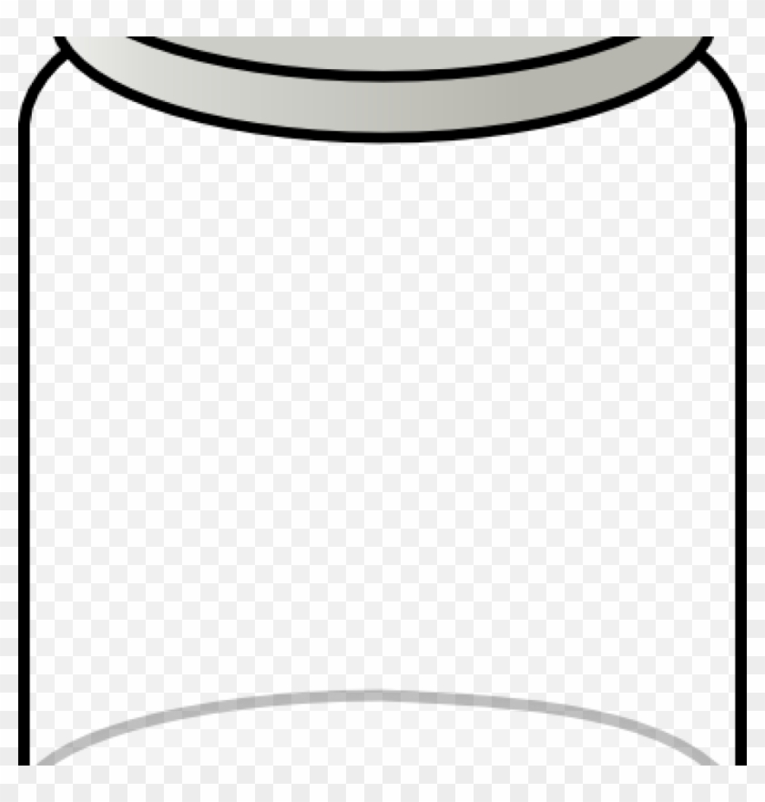 empty cookie jar clipart black and white