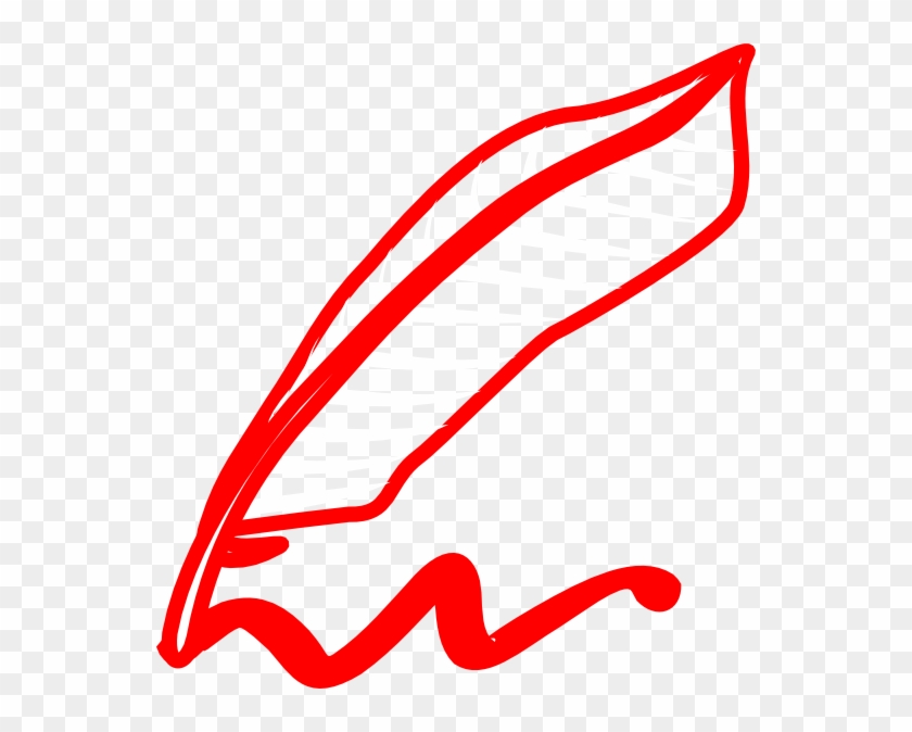 Red Pen Icon Clip Art - Red Pen Clip Art #169450