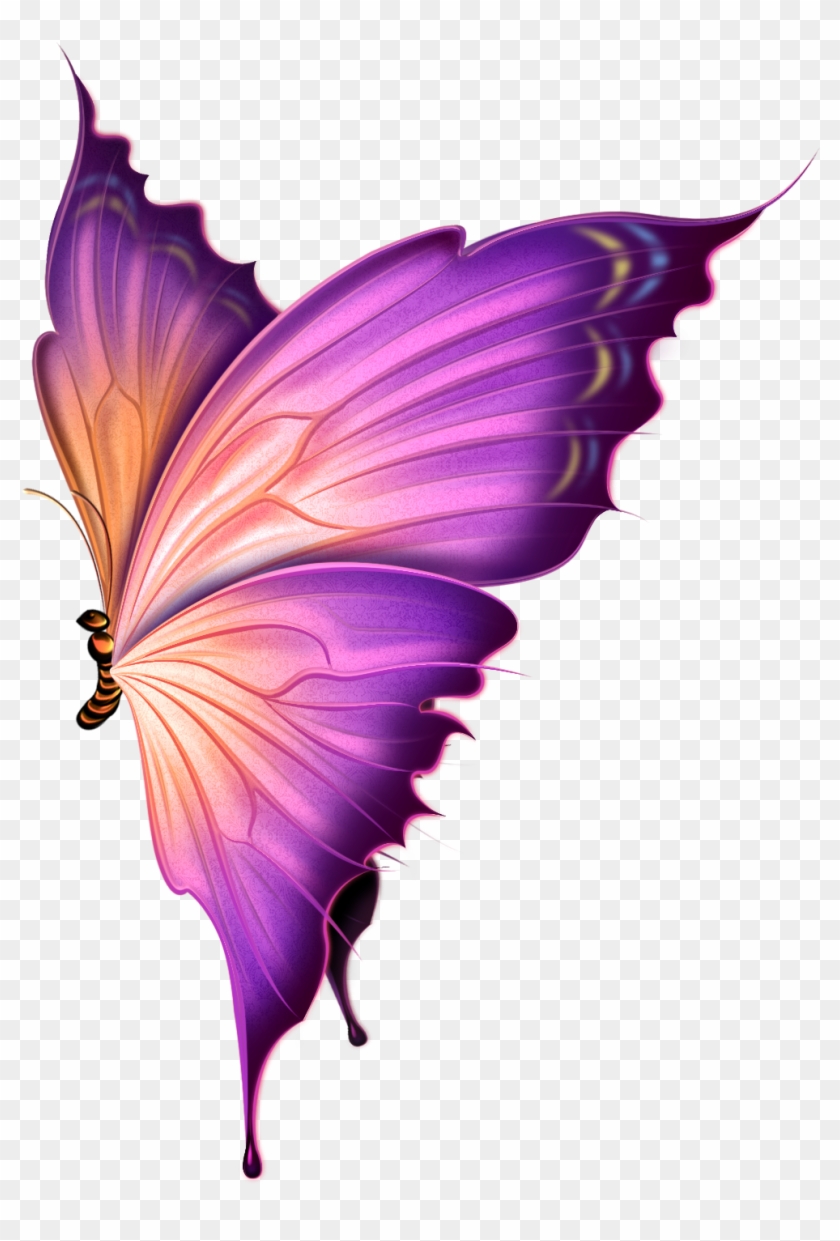 0 A3eb6 6d248c05 Orig - Transparent Purple Butterfly Png #906515