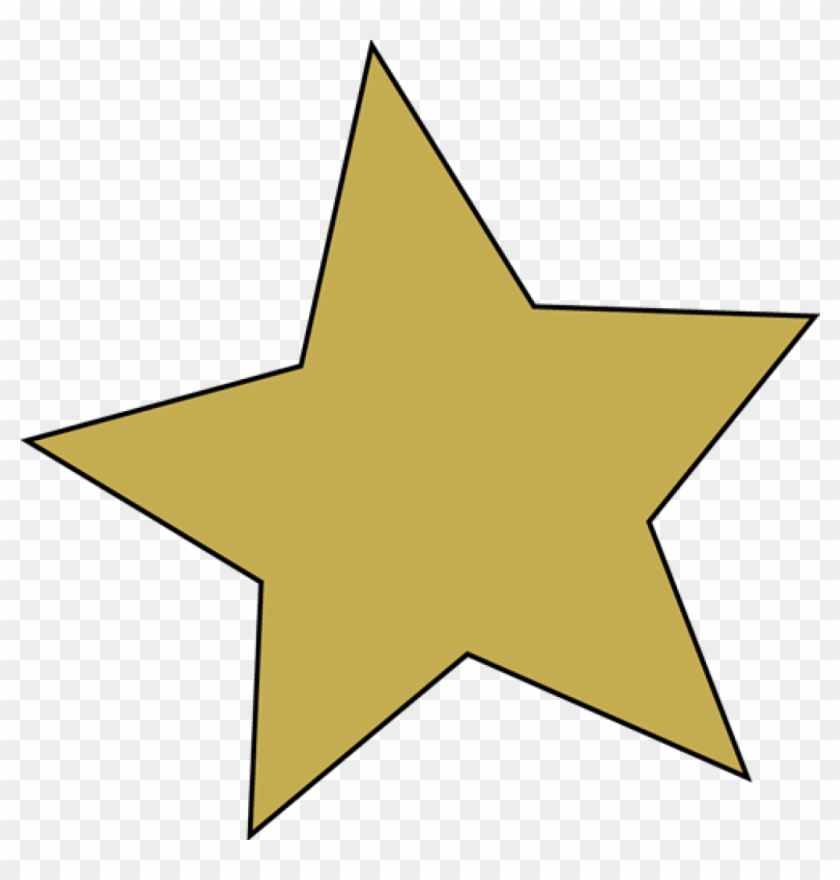 Gold Star Clipart Clip Art Image History - Gold Star Clip Art #907072