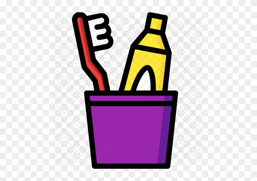 Toothbrush Icon - Toothbrush Icon #908609