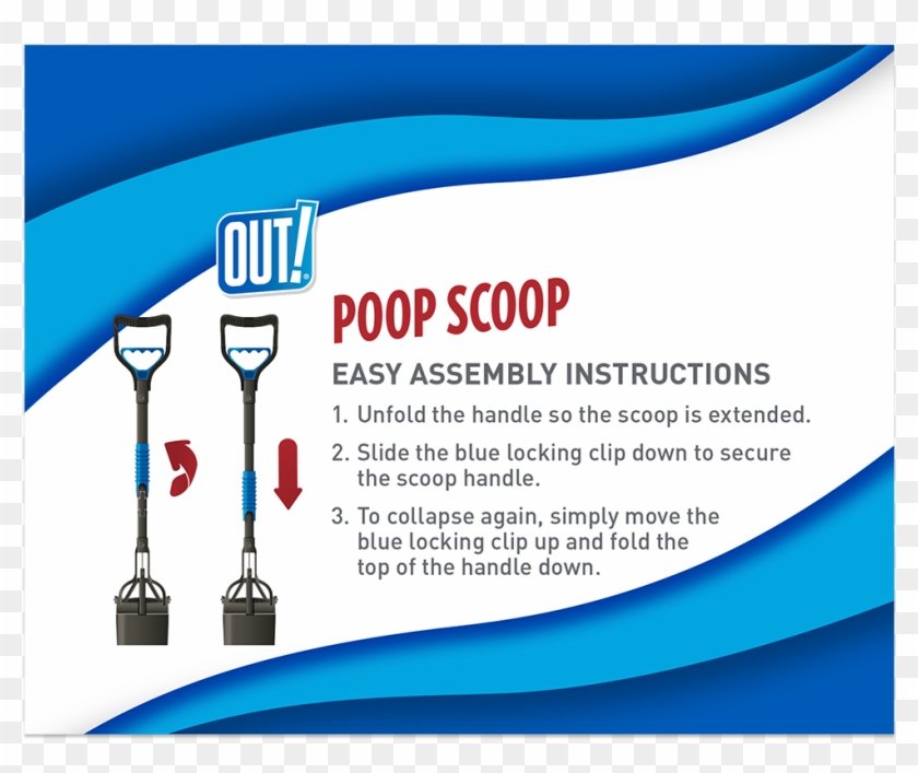 1-handed Poop Scoop, Black - Black #909306