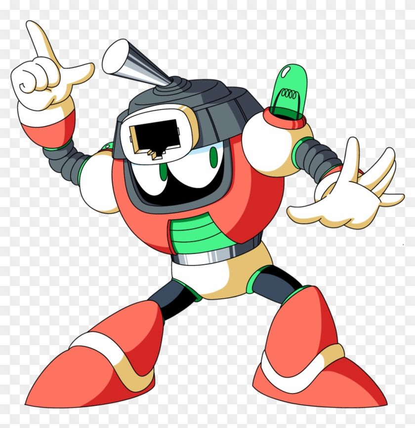 Switch Man's New Official Artwork, Done By Karakato - Mega Man Shattered Diamond Switch Man #909323