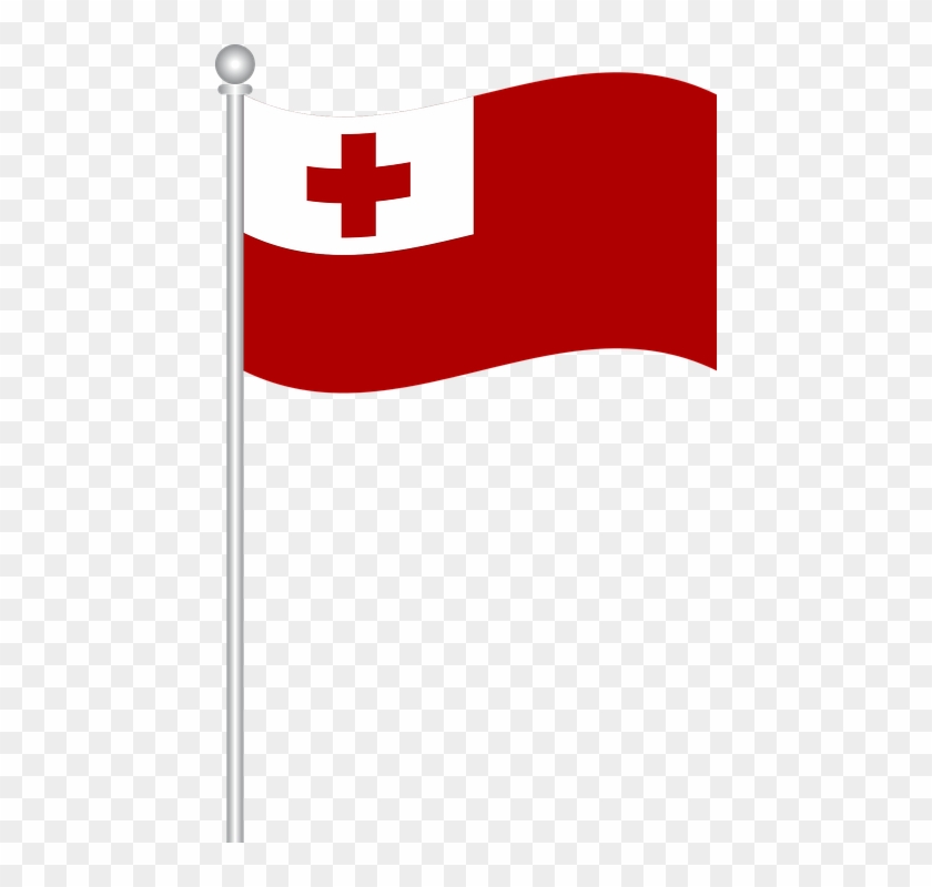 Flag Clipart Tongan - Tongan Flag Png #909546