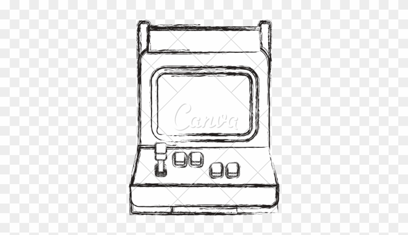 Pin Arcade Cabinet Clip Art Video Game Free Transparent Png Clipart Images Download