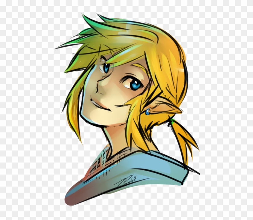 Here Have Some Quick Doodle Of Link From The New Wii - Video Game #910956