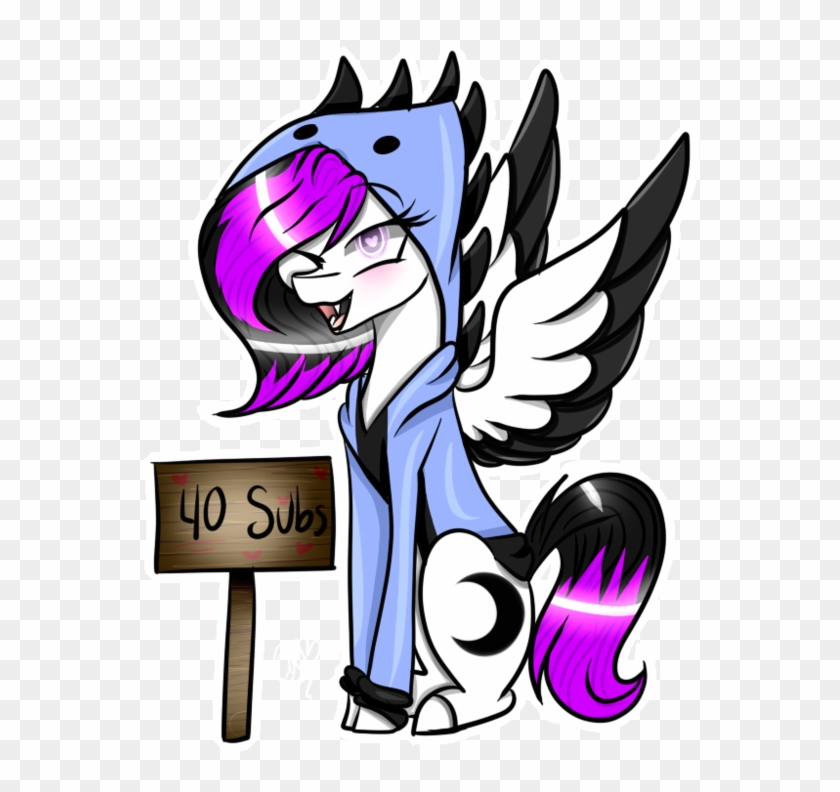 40 Subs Mlp Cute Oc By Enderblackwings - Cartoon #912230