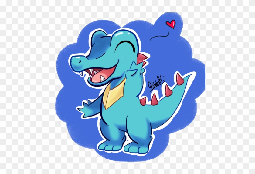 Totodile By Skittleswho - Cartoon #912836