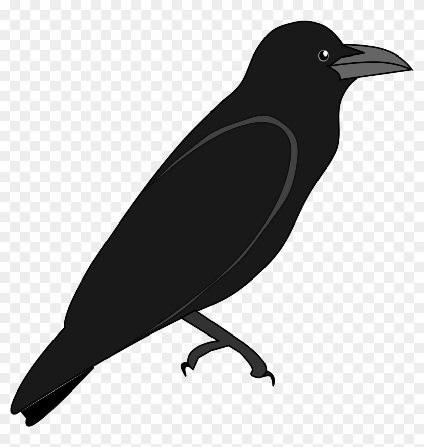 Collection Of Raven Outline Cliparts - Wikimedia Commons #913714