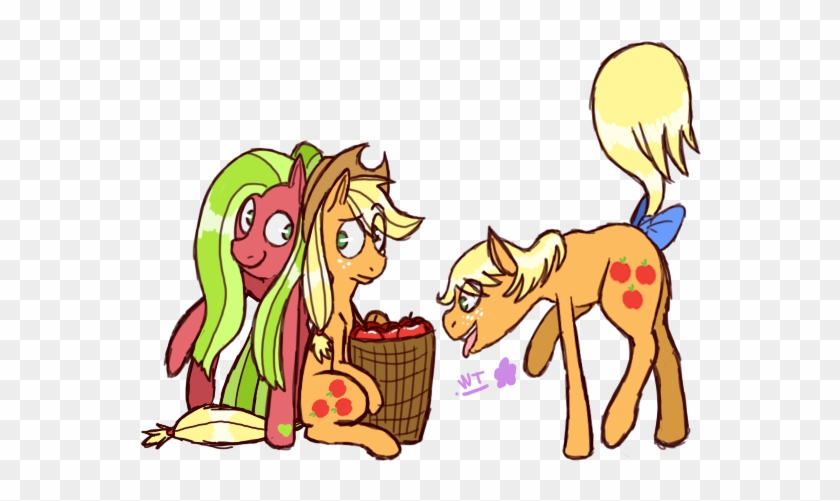 Mlp Applejack Generation By Wolfytails - Cartoon #913861