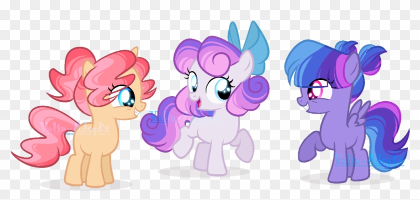 Valia-adopts, Earth Pony, Female, Filly, Magical Lesbian - Cartoon #914215