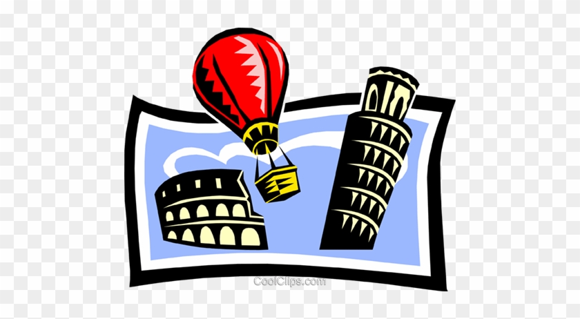 Sightseeing/travel Royalty Free Vector Clip Art Illustration - Colosseo #915460