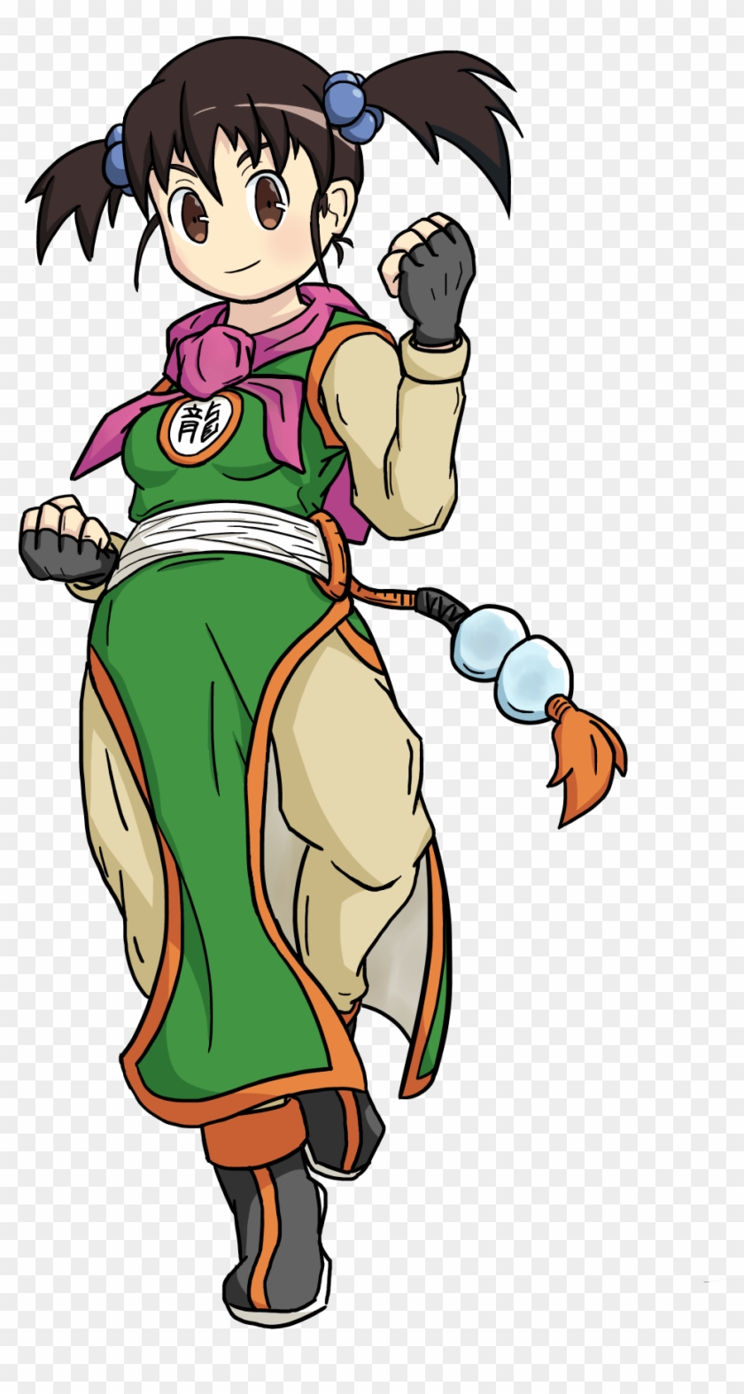 Drawing Of Female Fighter From Dragon Quest Iii - Dragon Warrior 3 Fighter #915875