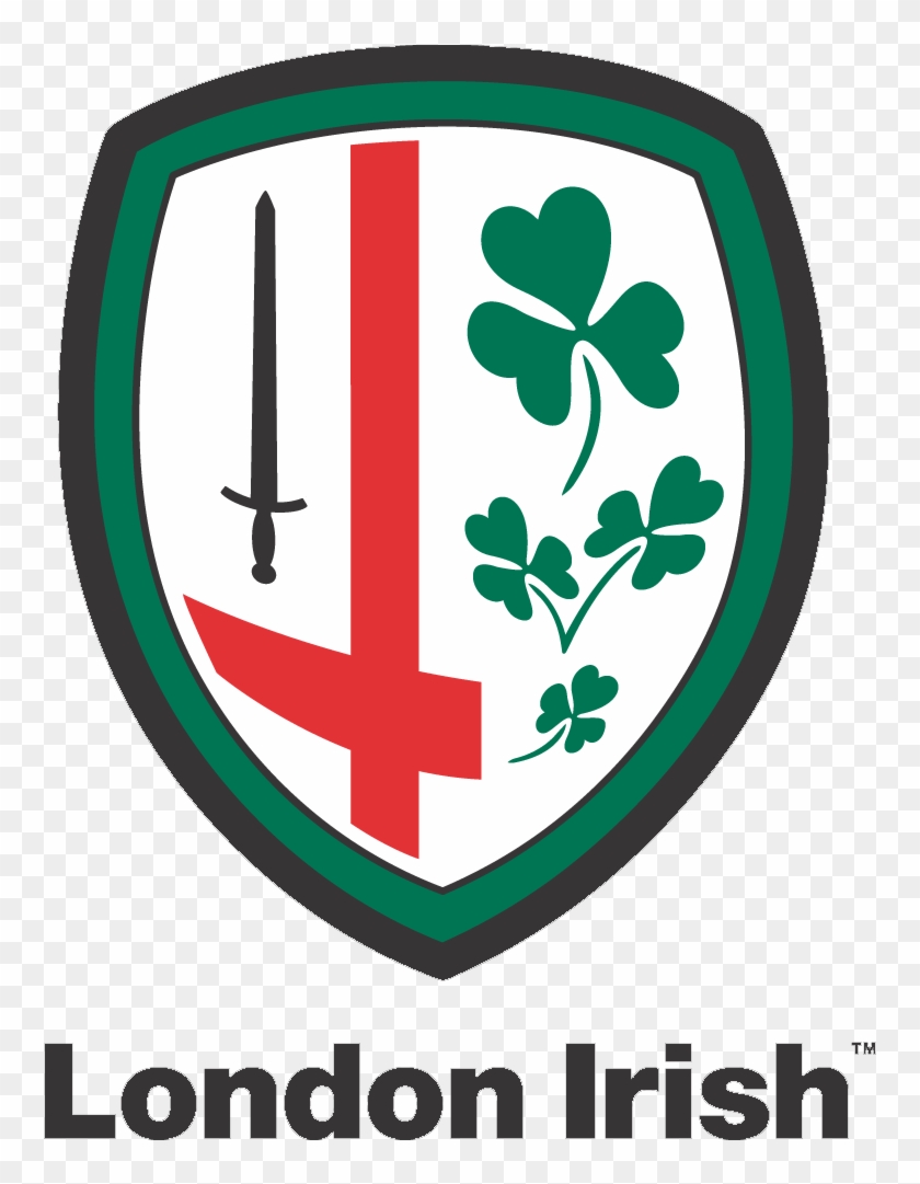 No Luck Of The Irish As The Shark Bite Back - London Irish Logo #916525