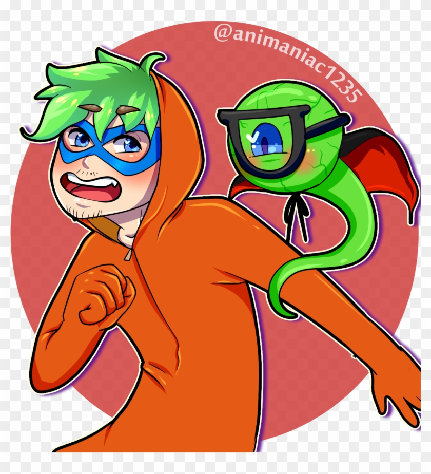 Jacksepticeye Jacksepticart Jacksepticgreen Jackieboy - Cartoon #916796