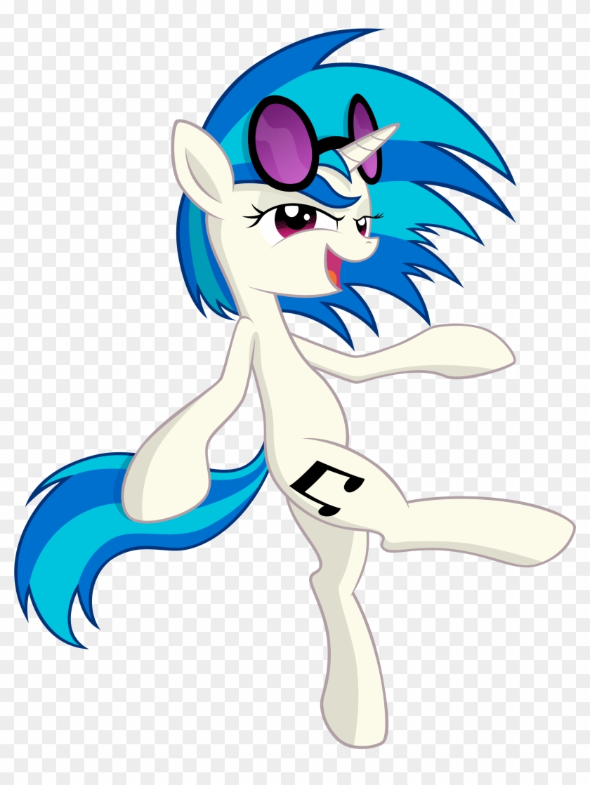 Vinyl Scratch By Scourge707 Vinyl Scratch By Scourge707 - Винил Скретч Png #916978