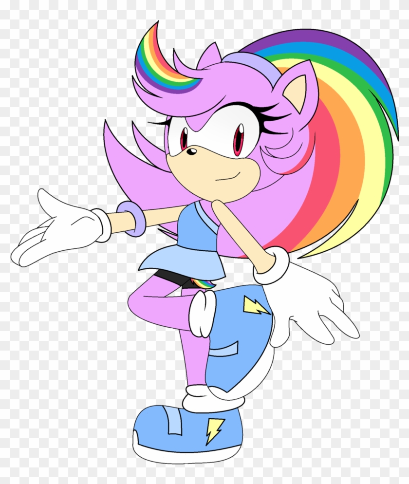 Sonic My Oc Shine By Galaxyswirlsyt - Cartoon #917490