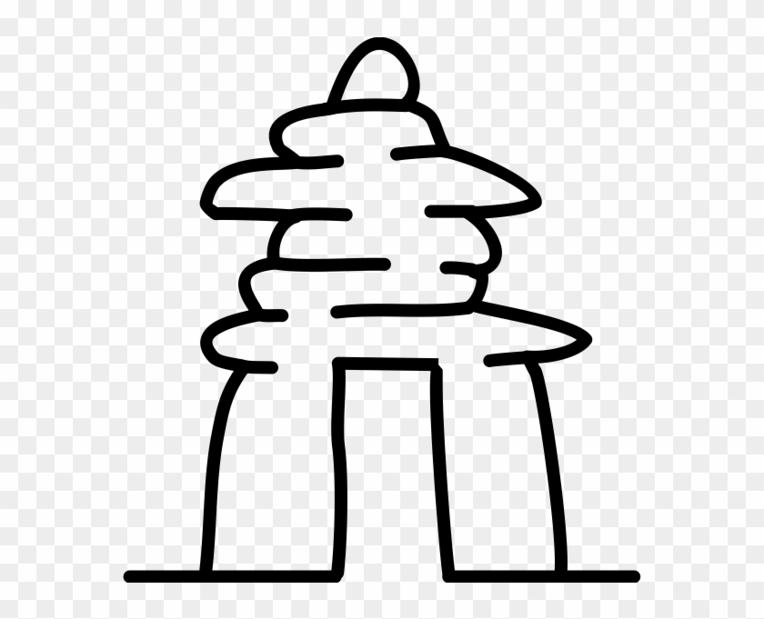 Inuksuk Rubber Stamp - Canada #917911