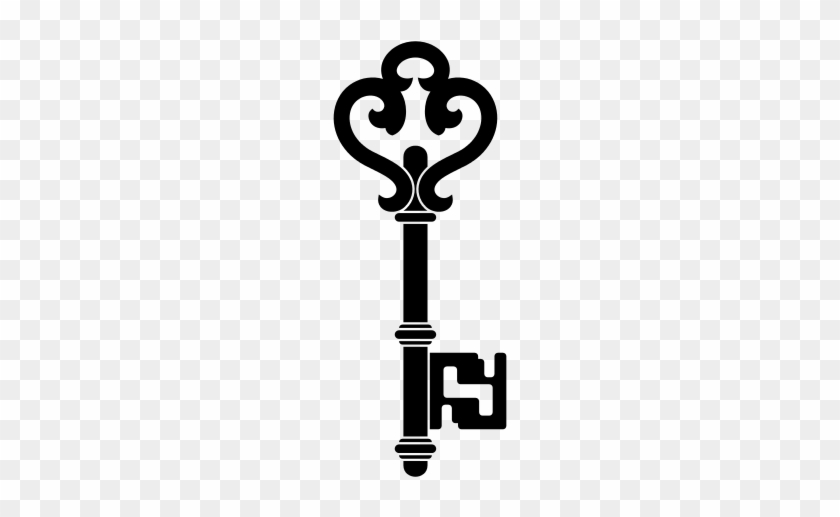 Antique Key Icon - Tribal Key Tattoo Designs #918207
