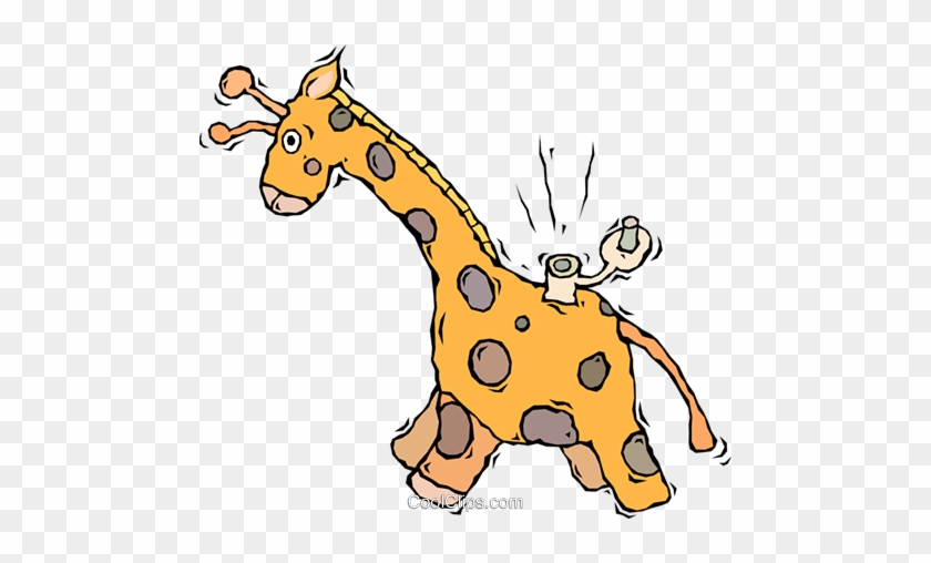 Giraffe, Toy, Wind Up Toy Royalty Free Vector Clip - Clip Art #918579