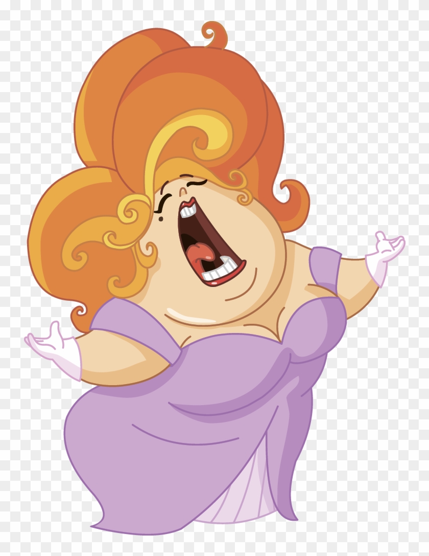 Soprano Cartoon Royalty-free Opera Singer - Ain T Over Till The Fat Lady  Sings - Free Transparent PNG Clipart Images Download