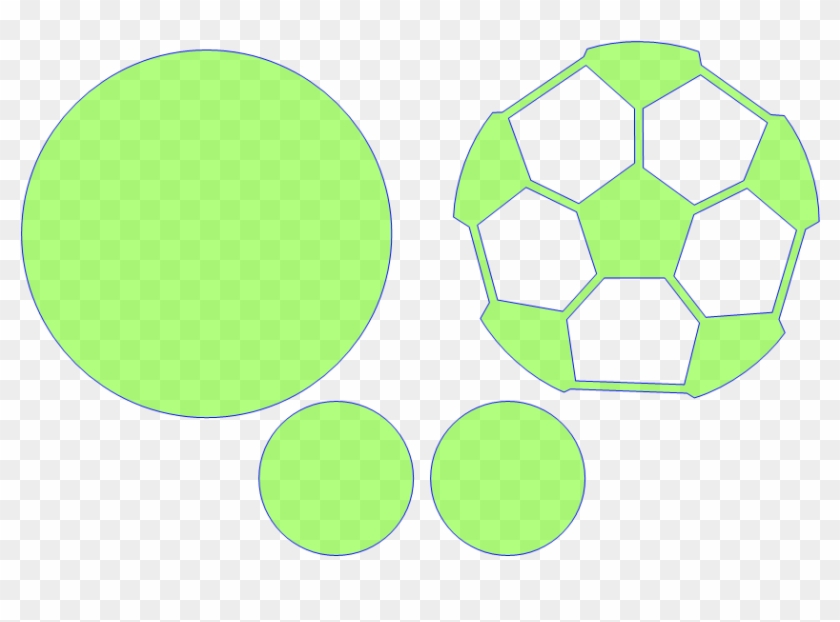 5 Inch Soccer Ball With Circles For Action Wobble Img - Circle #919434