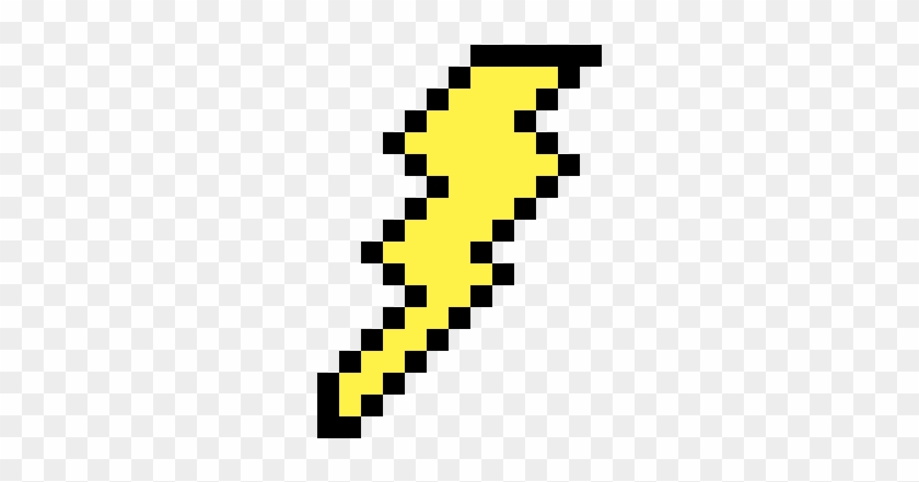 Lightning Bolt - Spider Gwen Pixel Art #919630