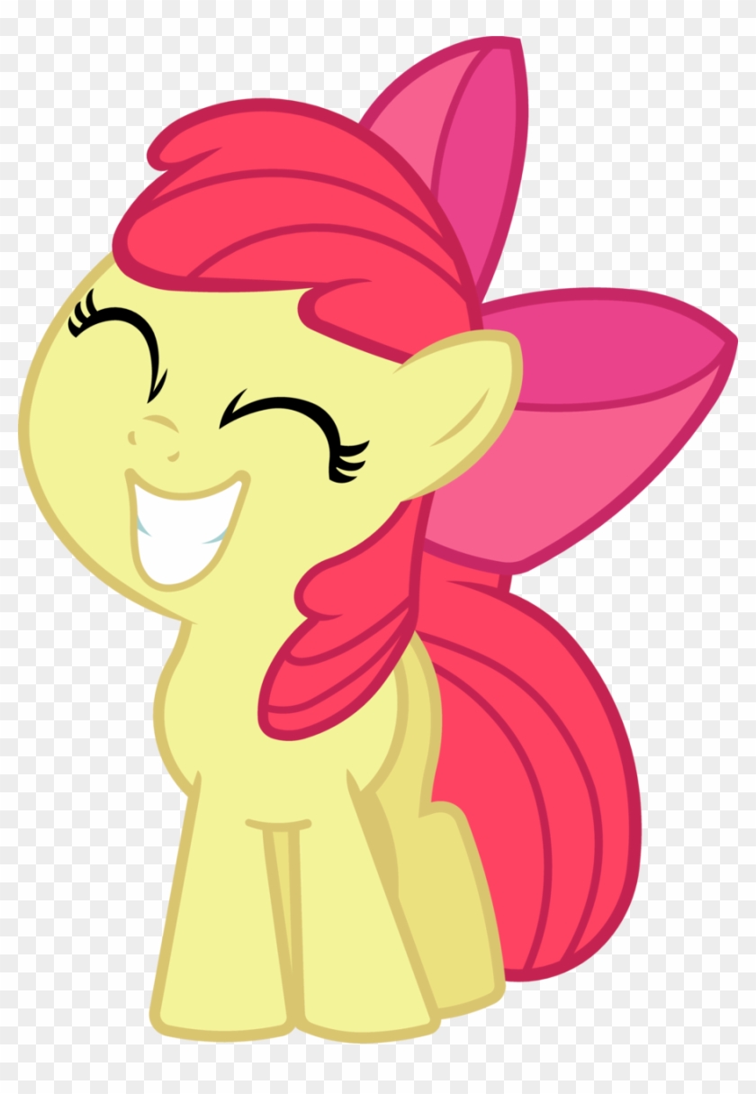 Happy Smiling Applebloom Vector By Bobthelurker Happy - Applebloom Vector #919718