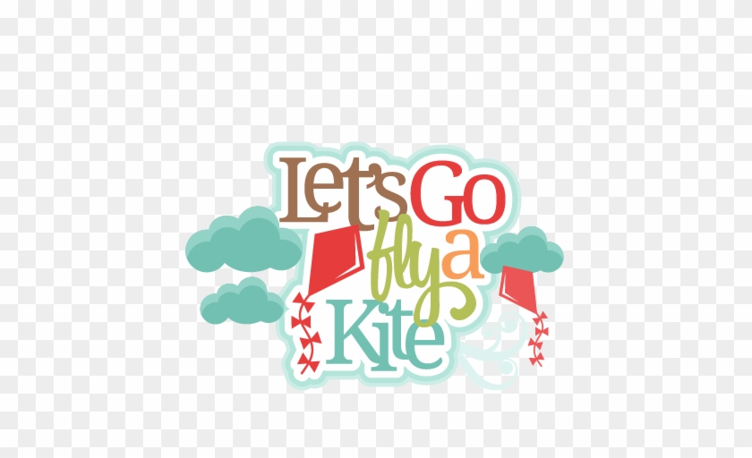 Fly A Kite, Silhouette Figures, Decoration Png Image - Let's Go Fly A Kite #919893