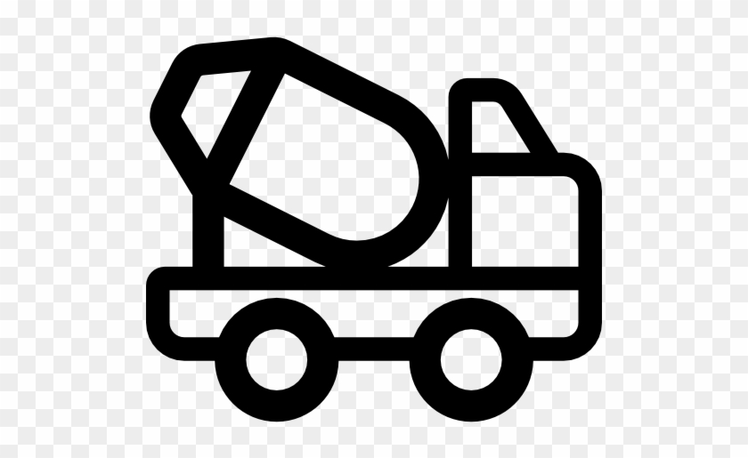 Mixer Truck Free Icon - Mixer Truck Icon #920571