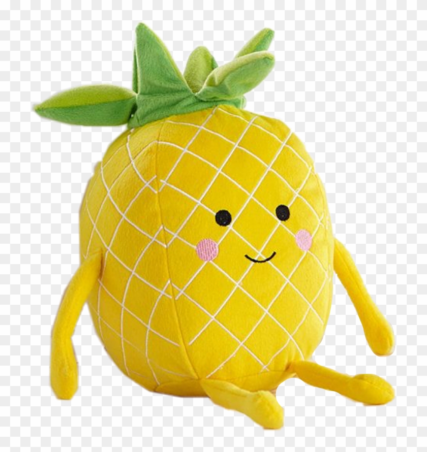 Yellowstickers Yellow Pineapple Pillow Emoji Freetoedit - Plush #920718