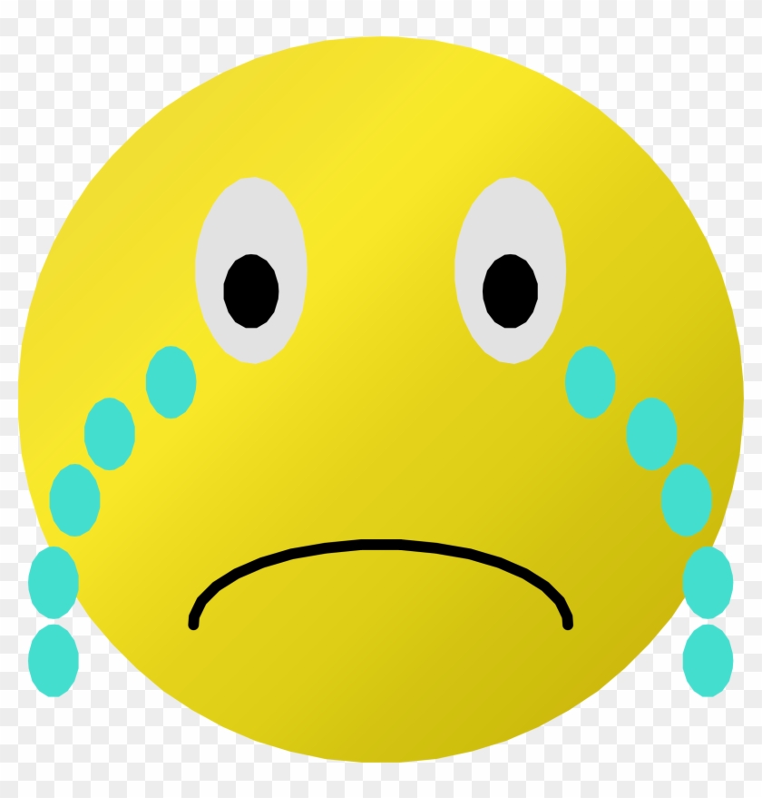 crying faces clip art