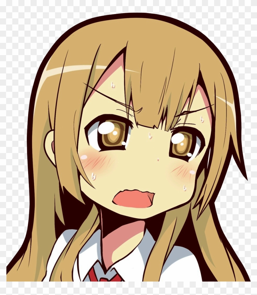 not Using This Reaction Face - Smug Anime Gif Transparent - Free  Transparent PNG Clipart Images Download