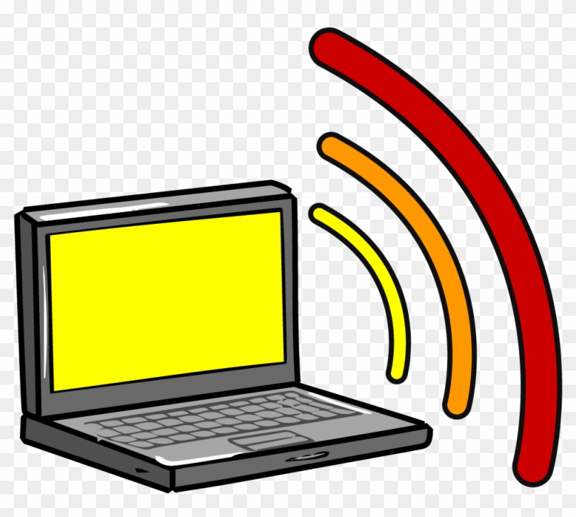 How To Fix A Broken Wireless Network - Laptop Broken Computer Cartoon #923237
