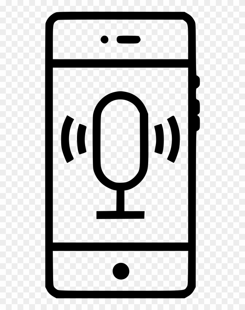 Recording Speech Recognization Voice Recorder Input - Icono Curriculum Png #923305