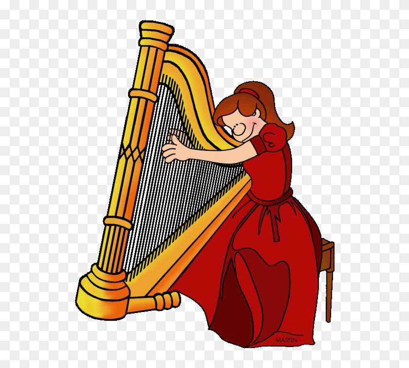 Harpist - Clip Art For Harpist #925055