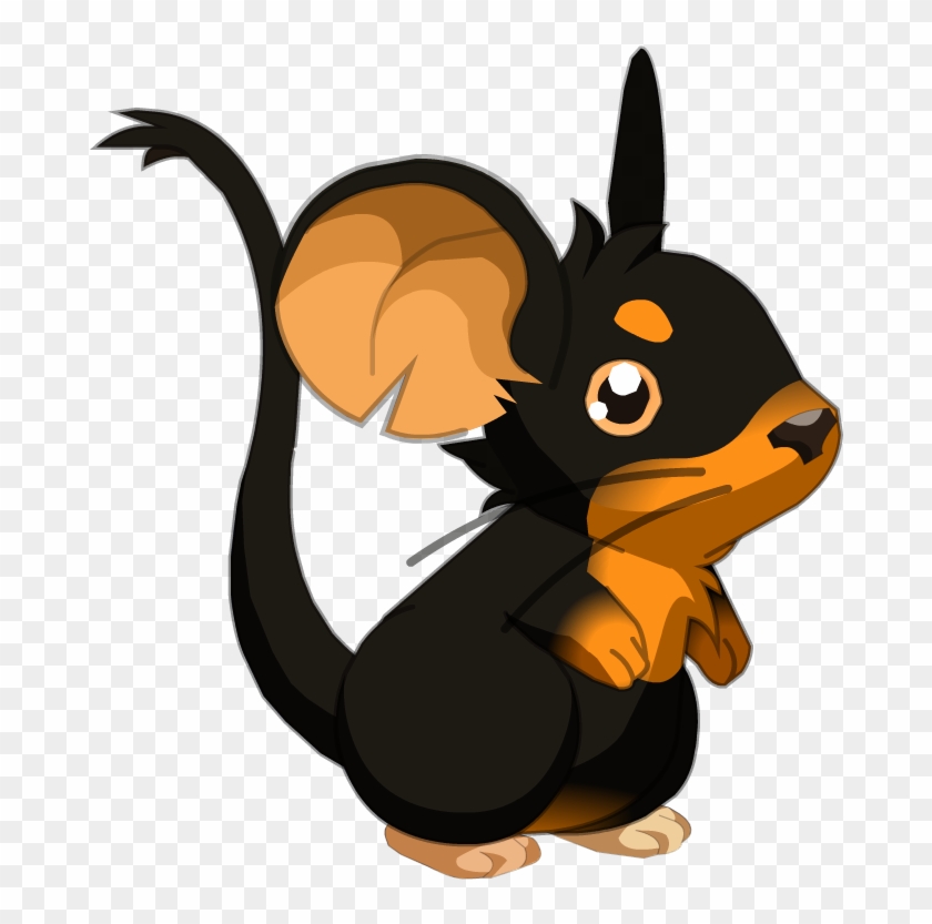 Fourrure De Rottweiler (fr) - Transformice Mouse #925387