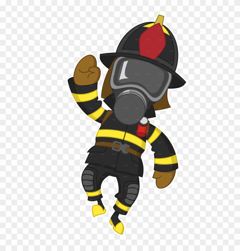 Firefighter Rejoices Firefighter Rejoices - Illustration - Free ...