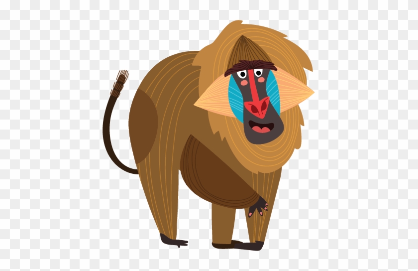 Mandrill Clipart Png - Mandrill Png #927464