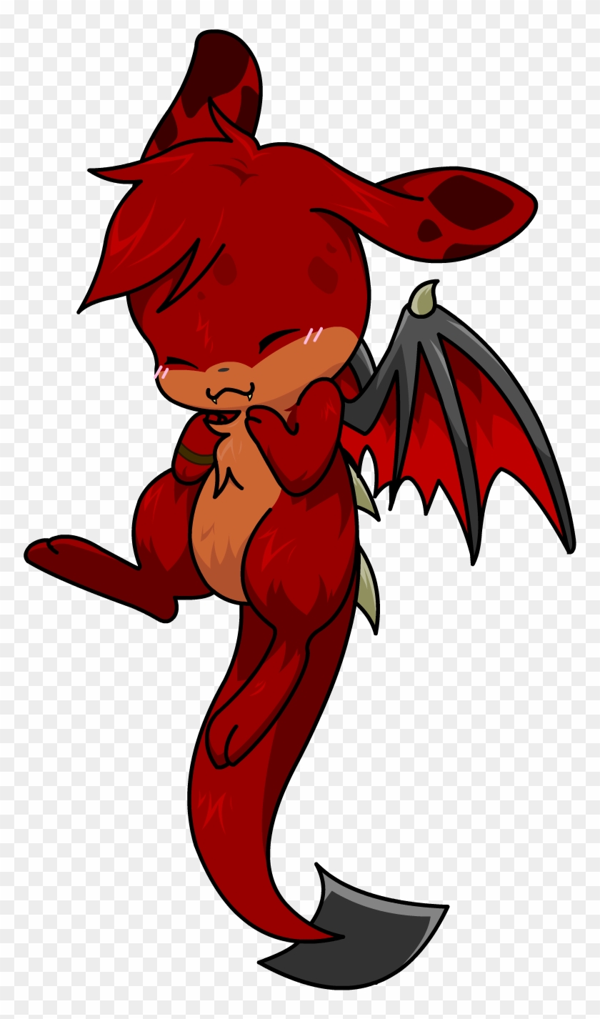 Demon Dragon Clip Art - Cartoon - Free Transparent PNG Clipart Images ...