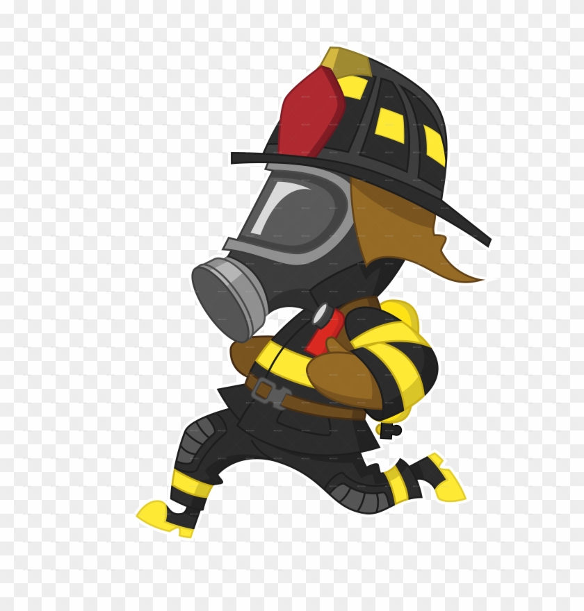 Firefighter Runs Firefighter Runs - Fire Department - Free Transparent ...