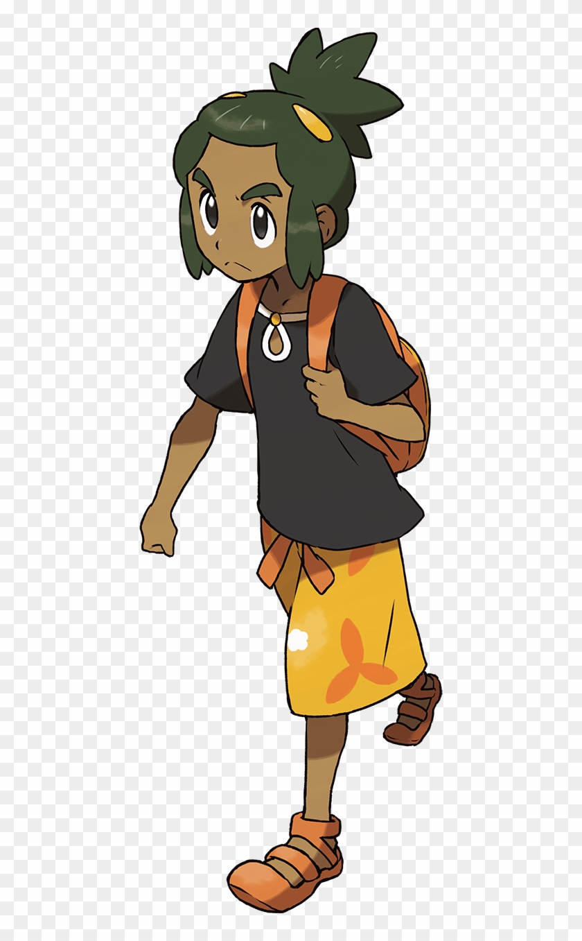 Both Hau And Lillie Return As Main Characters On Your - Pokemon Ultra Sun Hau #928198