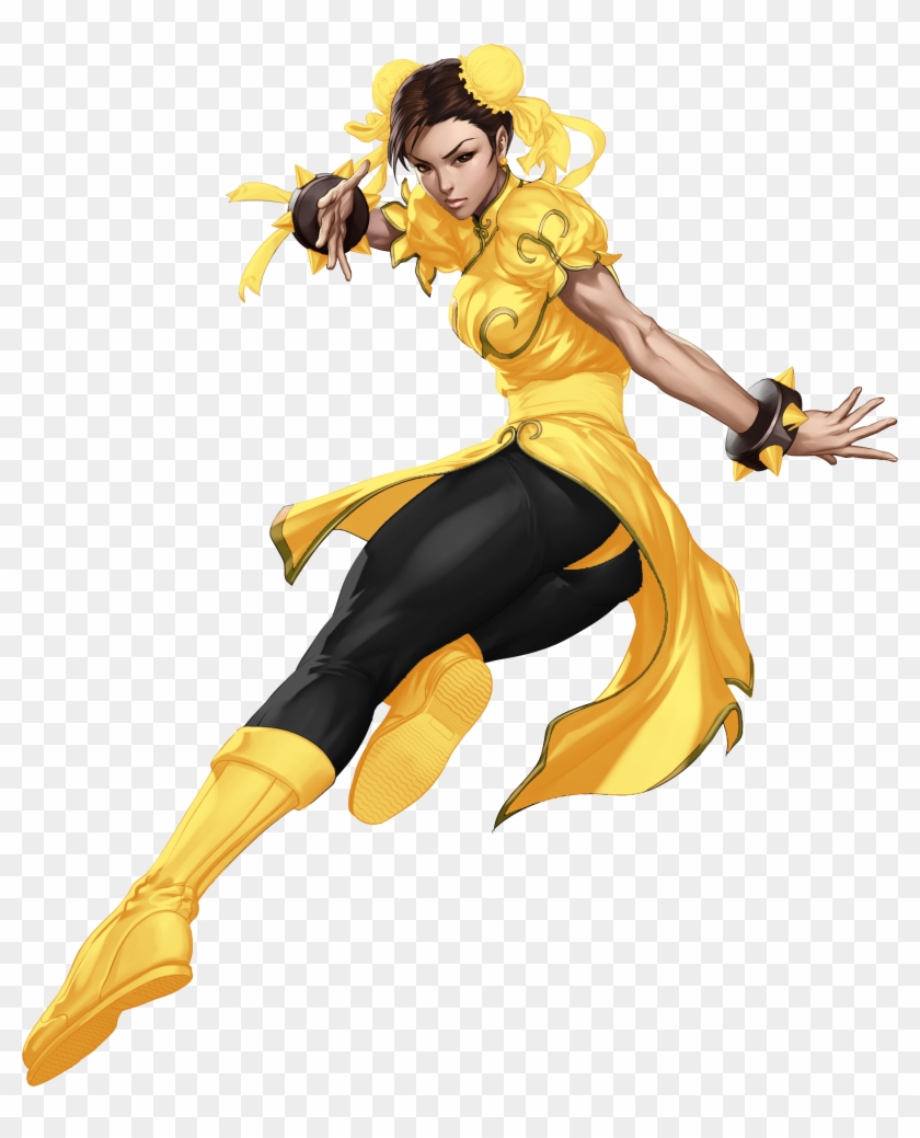 Image From Http - Chun Li Street Fighter Yellow #928618