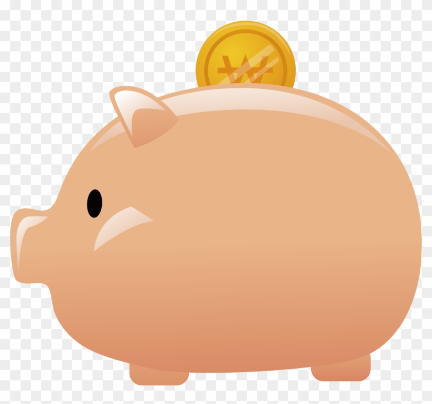 Domestic Pig Piggy Bank Computer File - Piggy Bank Png #928685