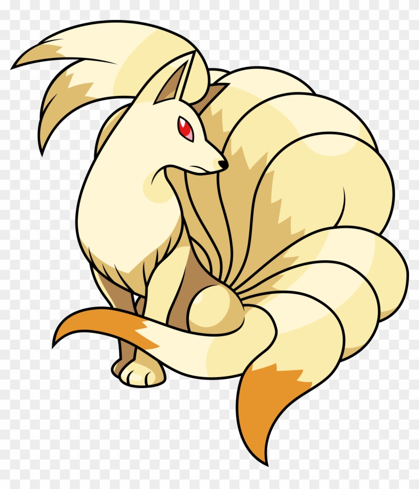 Ninetales Vector By Pokemon Vector Art-da9ru1p - Imagenes De Ninetales Pokemon #929884